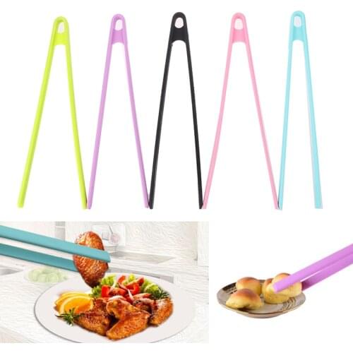 1Pc Food Grade Silicone Kitchen Food Bread Silicone Clip Handle Antiskid Silicon Barbecue Tool Accessories