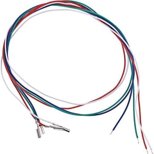 3/4PCS Cartridge Phono Cable Leads Header Wires for Turntable Phono Headshell