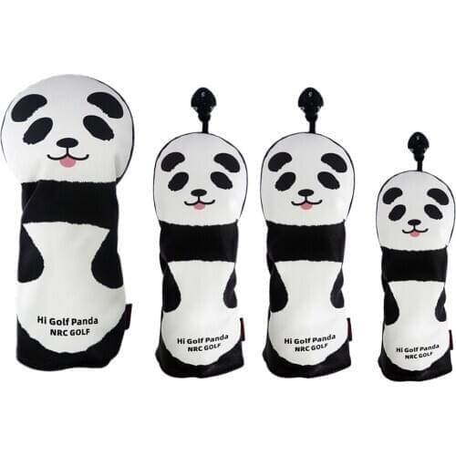 4Pcs Golf Animal Shape Sports Golf Club Headcover Wood Driver Head Cover Xmas