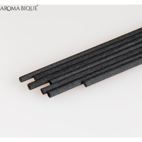 500 Pieces / Lot 3MM*25CM black fiber diffuser sticks
