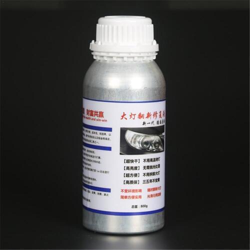 800ML Car Headlight Repair Refurbishment Liquid Auto Headlight Restoration Agent Kit Scratches Lamp Renovation Agent