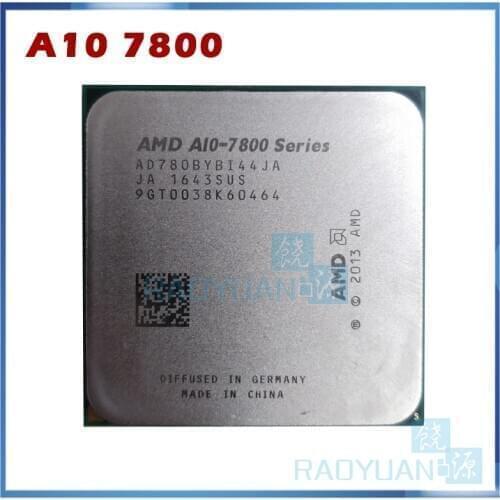 AMD A10-Series A10 7800 A10-7800 3.5GHz Quad-Core CPU Processor AD7800YBI44JA / AD780BYBI44JA Socket FM2