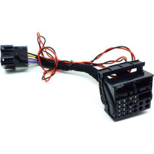 Car Radio ISO Adapter Switch Cable RCD330 RCD510 RCD310 RNS510 CD Player CAN for VW Polo Jetta Golf Tiguan Passat CC