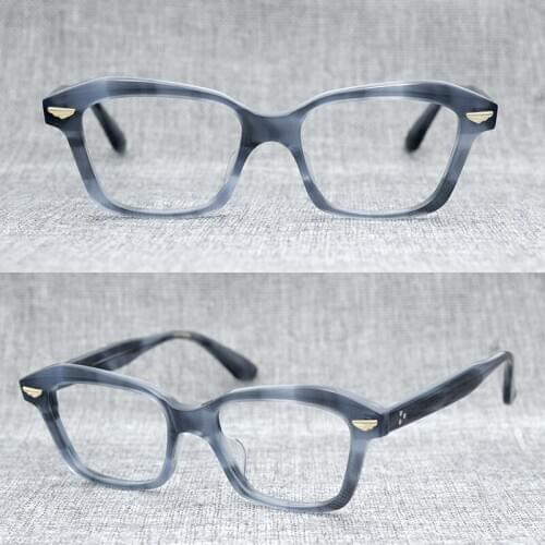 Designer retro glasses frame women men flat mirror women transparent glasses frame