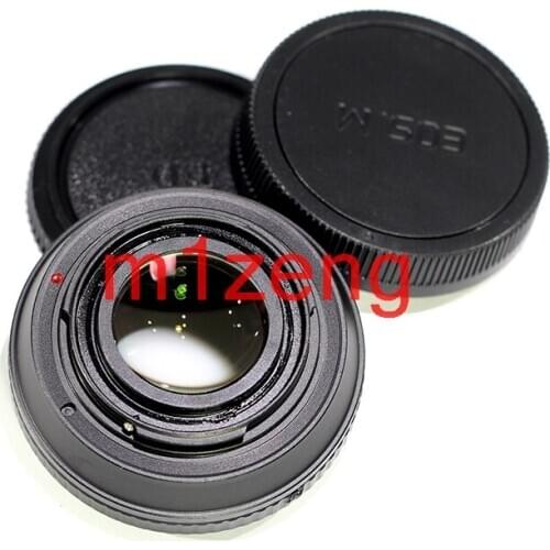 FD-EOSM Focal Reducer Speed Booster adapter ring for canon fd fl lens to canon EF-M EOSM/M2/M3/m5/M6/M10/m50/m100 camera