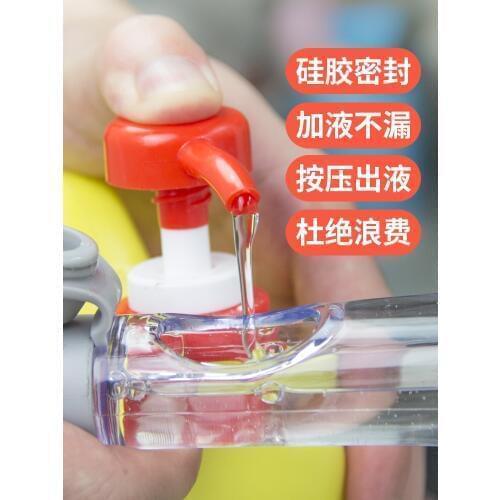 Kitchen household long handle cleaning, wiping, lazy person cleaning essence, automatic adding liquid to wash pot brush