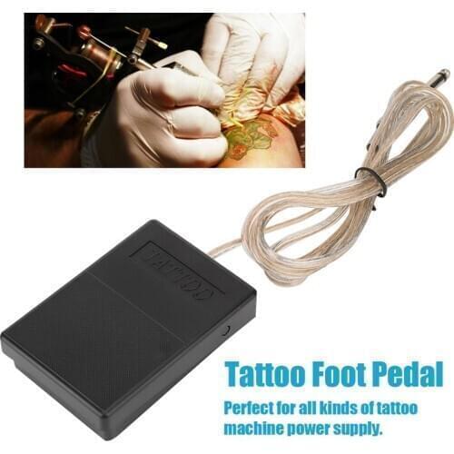 Tattoo Machine Footswitch Foot Switch Pedal Controller For Power Machine Gun Tatoo Footswitch Control Tatoo Power Supply Plastic