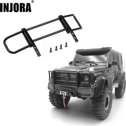 Metal Front Rear Bumper for 1/10 RC Crawler Traxxas TRX4 G500 6X6 TRX6 G63 Upgrade Parts