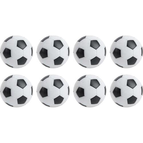 8Pcs Mini Table Football Balls 32mm Children Football Table Game Balls Table Soccer Machine Accessory