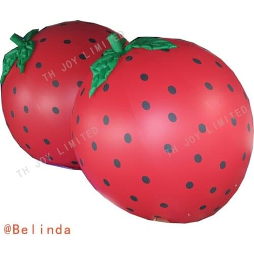 Free Shipping 2.8m Inflatable Commercial Advertising Strawberry Inflatable Strawberry Decoration On Sale