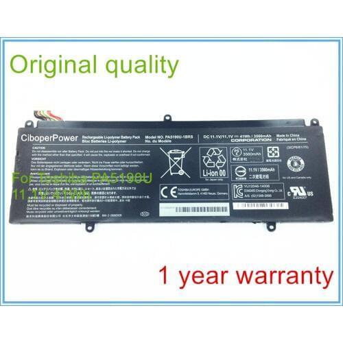 Original quality 11.1V 41Wh 3560mAh New laptop Battery PA5190U-1BRS For P35W P35W-B3220, P35W-B3226