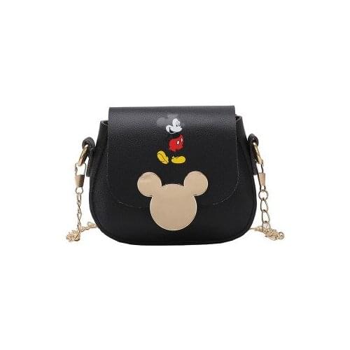 Disney mickey mouse pu messenger shoulder bag 2020 new bag female mini children coin purse fashion Mickey pattern chain bag