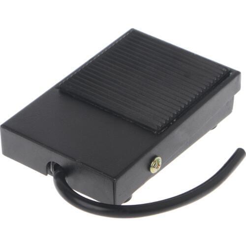 AC 250V 10A Heavy Duty Metal Momentary Electric Power Antislip Foot Pedal Switch WF4458037