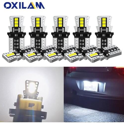 10Pcs Canbus W5W T10 LED Bulbs Car Side Marker Light License Plate Lamp for Hyundai I30 IX35 Accent Elantra I40 I10 I20 Solaris