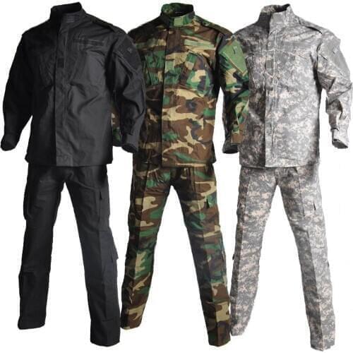 Tactical Hiking Sport Jacket + Pants Camouflage Hunting Clothes Ghillie Suit Army Training Paintball Airsoft Military Uniform