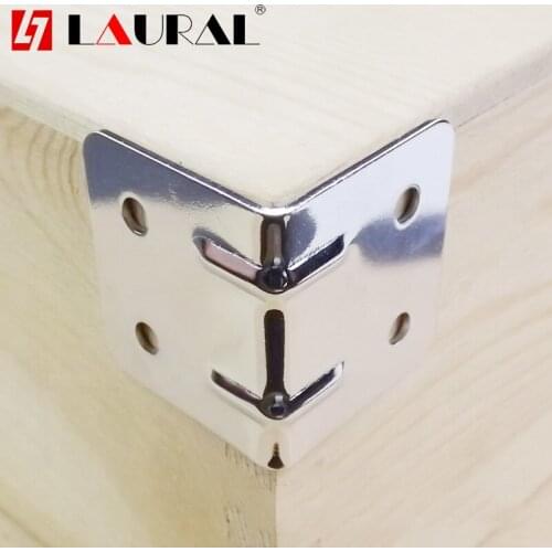 Corner Code 90 Degree Thickening Right Angle Fixed L Type Angle Iron Cabinet Bracket Furniture Connector Hardware Accessories