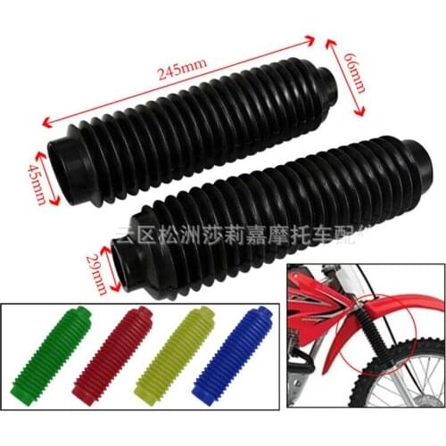 5 Color Motorcycle Fork Shields Motocross Fork Covers to Cover Motocross Forks Brakes Suspension Dust Cover Modified Accessories