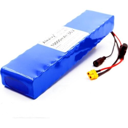 Aleaivy 36V 10Ah 10S3P 36V Battery 600W 42V 18650 Battery Pack for Xiaomi M365 Pro Ebike Bicycle Scooter Inside with 20A BMS
