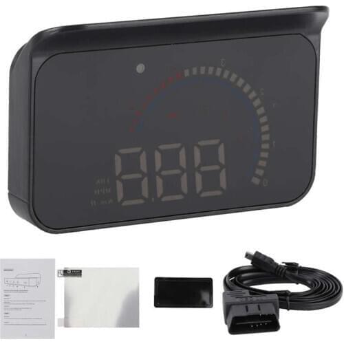 Gauge panel car speedometer Universal Head‑Up Display HUD Projector Monitor OBD2 Function Portable Instrument auto