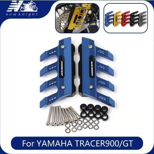 For Yamaha TRACER900/GT 2018 2019 2020 Motorcycle Accessories Mudguard Side Protection Block Front Fender Side Anti-Fall Slider