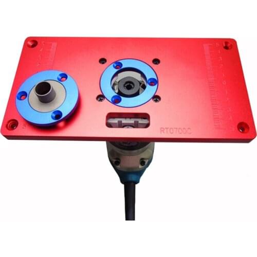 Router Table Insert Plate Aluminum For Trimming Machine Flip Board Machine Engraving Woodworking Benches Table Saws