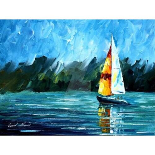 Oil Painting Style Lulla Printed 11CT Cross-Stitch Full Kit Embroidery DMC Threads Hobby Knitting Handiwork Handmade Gift