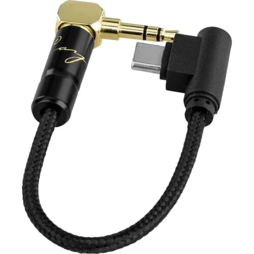 CS-40TC35 Type C to 3.5mm Cayin Coaxial Cable for Cayin DAP to Work with DAC with 3.5mm Coaxial Input like Chord Mojo/Hugo2