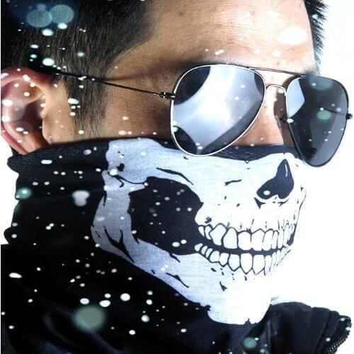 Skull Mask Motorcycle Neck Face for HONDA CB919 CBR 600 F2 F3 F4 F4i CBR900RR NC700 S X VTX1300