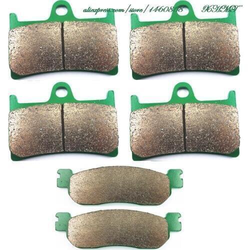 Disc Brake Pads Set For Yamaha Yzf600 Yzfr6 Yzf-R6 Yzf 600 R6 1999 2000 2001 2002 / Yzf1000 Yzfr1 Yzf-R1 Yzf 1000 R1 2002 2003