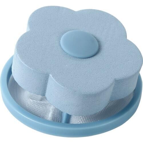 Floating Pet Fur Catcher Lint And Pet Laundry Hair Remover , PE+Polyester