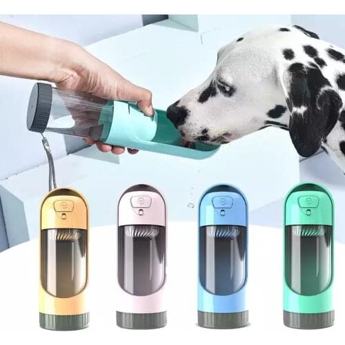 Portable Pet Dog Water Bottle 300ml Drinking Bowl for Small Medium Large Dogs Feeding Water Dispenser Cat Dogs Outdoor Bottles