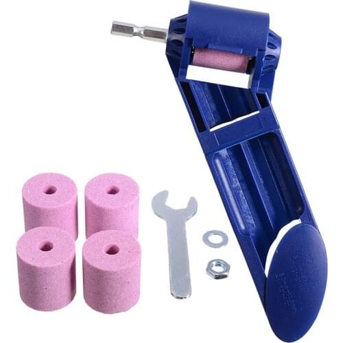 Portable Corundum Grinding Wheel Bit 2-12.5mm Drill Bit Sharpener Titanium Drill Grinder Twist Drill Bit Sharpening Machine