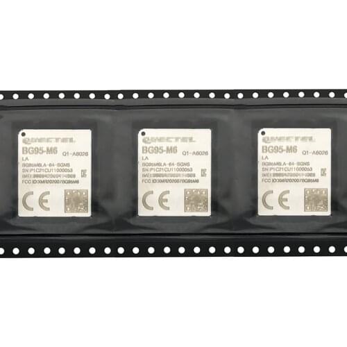 Quectel LPWA module BG95 BG95-M6 LTE Cat M1/Cat NB2/EGPRS B1/B2/B3/B4/B5/B8/B12/B13/B18/B19/B20/B25/B26/B27/B28/B66/B71/B85