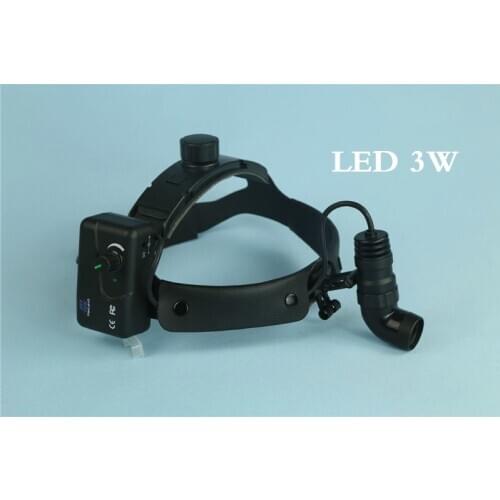 LED 3W Spotlight Medical Surgical Headlight With Head band helmet Dental Head Lamp