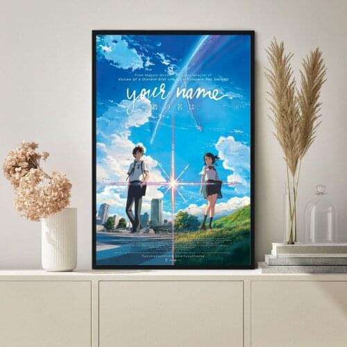 Your Name Japanese anime Movie Poster Wall Painting Home Decoration (No Frame)