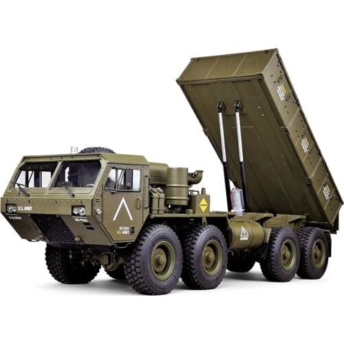 HG-P803A M983 US Army Military Truck 1/12 RC Truck 8x8 Upgrade Version With 4500mAh Battery,Lightings and Sounds Dump Truck