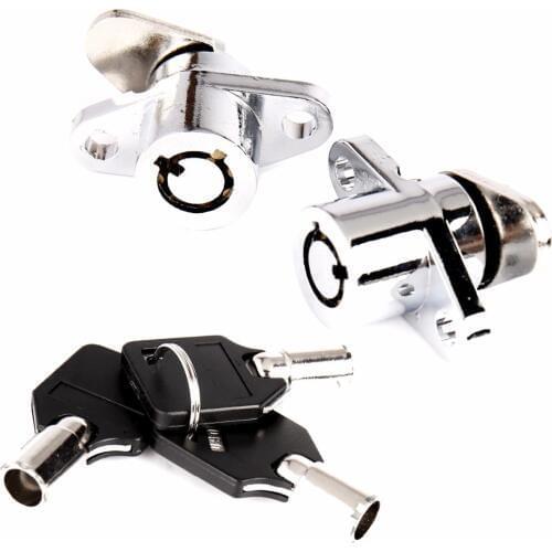 3 KEYS Saddlebag Lock Set For Harley Touring Street Glide Road King FLHX FLHR Parts 2002-2013