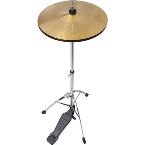 Instrument Parts Zinc Alloy Silver High Hat Clutch Stand With Black Felt Jazz Drum Part Percussion Replacement Accessories