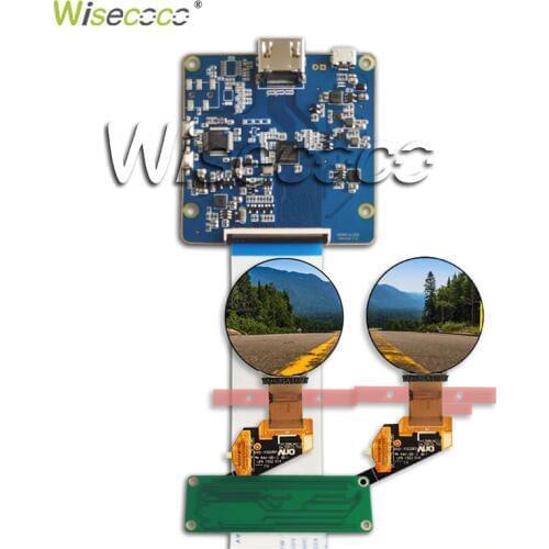 Wisecoco Real AMOLED Display, 1.39" inch Round Circle Circular OLED LCD Module Screen 400*400 with MIPI Interface RM69080
