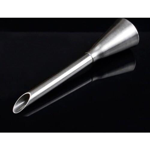 1pc Stainless Steel Russian Piping Nozzles Tips Long Icing Piping Nozzles Puff A Cream Puff Tips Cake Decoration Tools