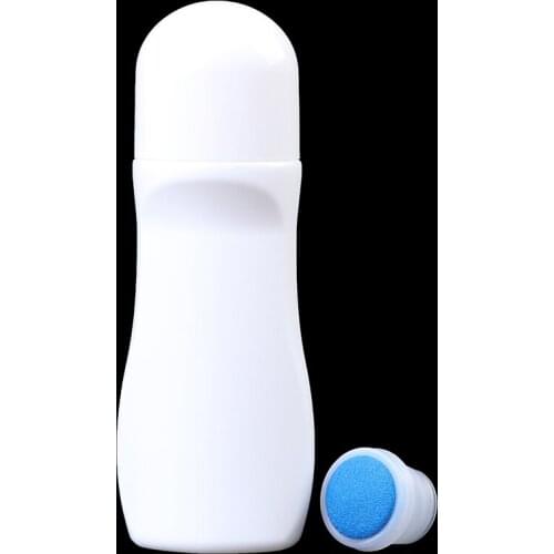 1pc Empty 60ml Liquid Bottle With Sponge Medicine Liquid Bottle With Blue Sponge Head Soreness Applicator