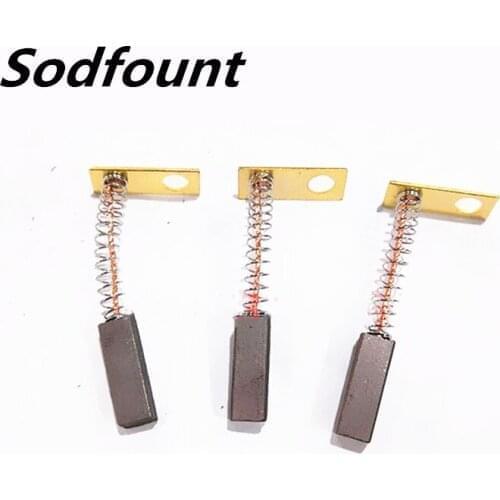 10pcs Engraving machine carbon brush, spindle motor brush, tachometer motor carbon brush 3.2X6.3X16MM