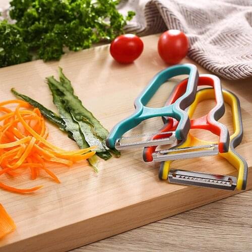 3PCS Vegetable Peeler Set Multifunctional Slicer Shredders Peeler Cutter Peel For Potatoes Fruit Home Kitchen Tool