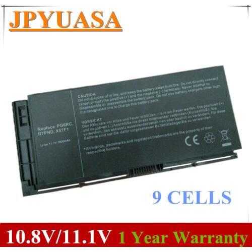 7XINbox 11.1V Laptop Battery X57F1 R7PND 0FVWT4 3DJH7 9GP08 FV993 For Dell Precision M4600 M4700 M6600 M6700 312-1176 312-1177