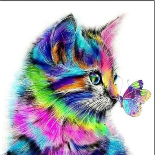 2019 5D Diy Diamond Painting Animal Squirrel Cat Diamond Mosaic Cross Stitch Drill Diamond Embroidery Decoration Drawings