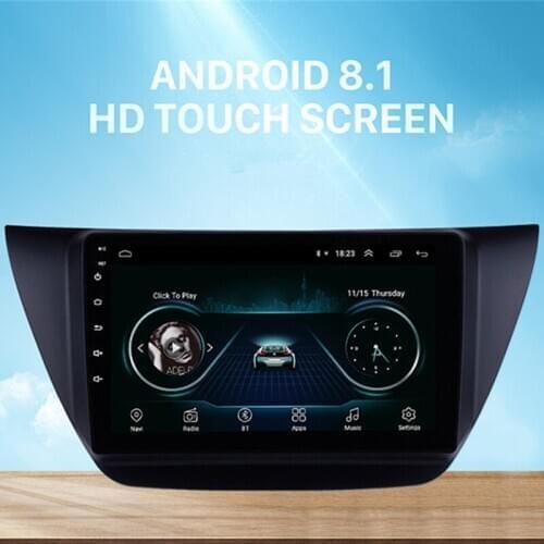 9" Android 8.1 Car Radio GPS Navigation Multimedia Stereo without DVD Player for Mitsubishi lancer ix 2006-2010