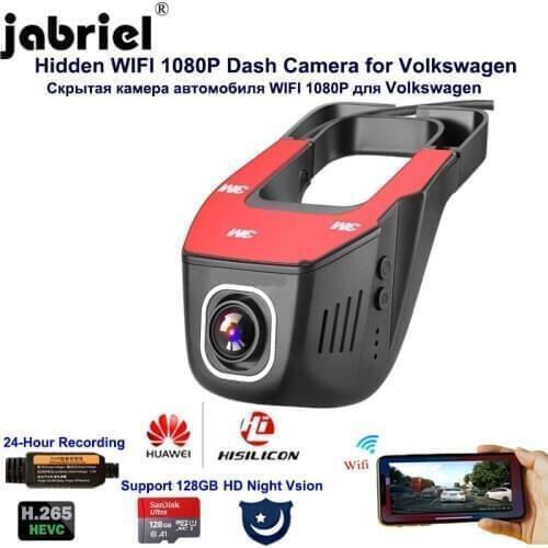 Full HD Night Vision 24H Car Camera DVR Dash Cam for Volkswagen polo vw golf 4 5 7 mk3 mk4 passat tiguan touareg Toyota Ford