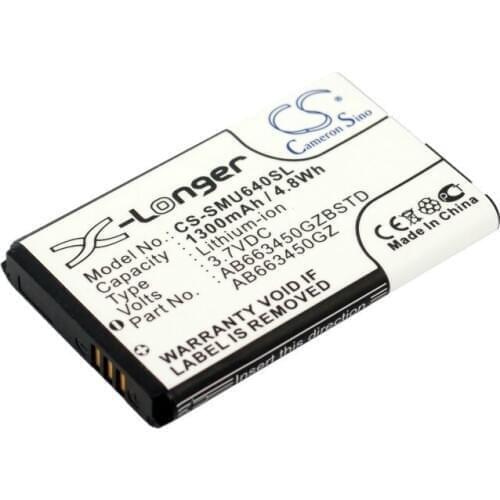 CameronSino for SAMSUNG Convoy 2 3 U640 U660 SCH-U640 SCH-U680 VERIZON Convoy 3 SCHU680MAV SCH-U680MAV AB663450BZ battery