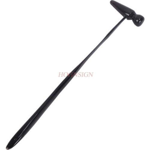 Black ox horn massage hammer meridian hammer acupuncture point, knock stick backhammer fitness household hammer slap stick