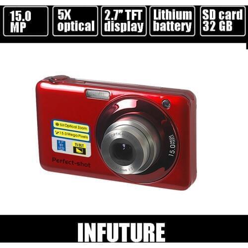 20mp digital camera with 8x optical zoom, 4x digital zoom and Rechargeable lithium battery camera